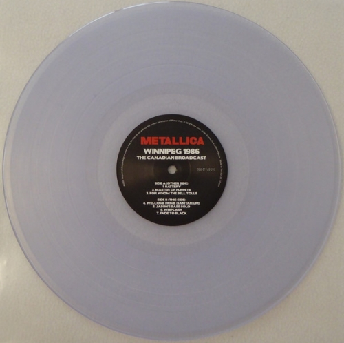 Картинка Metallica Winnipeg 1986 The Canadian Broadcast (2LP) Prime Vinyl 401381 803343166835 фото 7