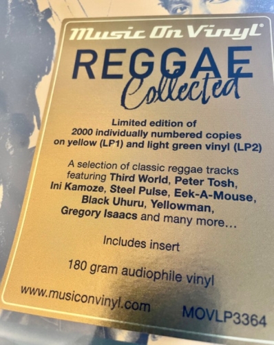 Картинка Reggae Collected Yellow and Green Vinyl (2LP) MusicOnVinyl 401796 600753974681 фото 5