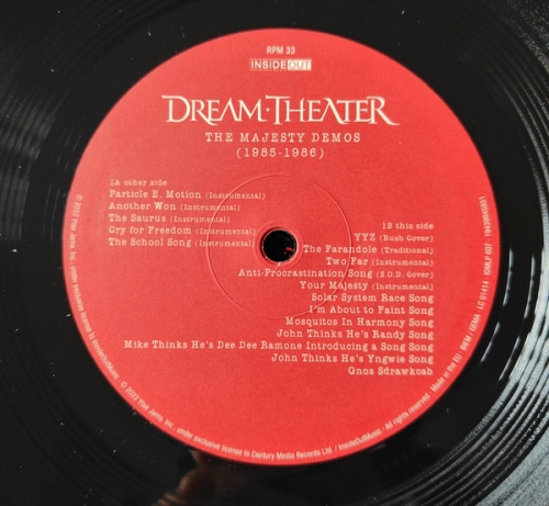 Картинка Dream Theater Lost Not Forgotten Archives The Majesty Demos (1985-1986) (2 LP + CD) Sony Music 401043 194399458518 фото 9