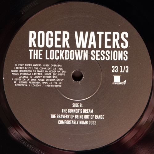 Картинка Roger Waters The Lockdown Sessions (LP) Sony Music 401755 196587888916 фото 3