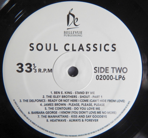 Картинка Soul Classics Various Artists (LP) Bellevue 401419 5711053020369 фото 5