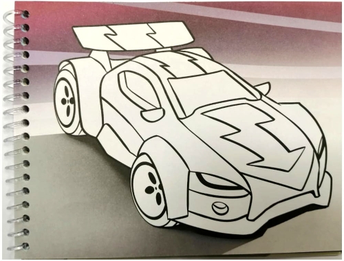 Картинка Альбом для творчества с фольгой Monster Cars Tuning Fun Тюнинг автомобилей Монстр тачки для мальчиков 0410300 4010070392208 фото 5