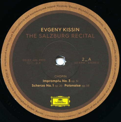 Картинка Evgeny Kissin The Salzburg Recital (2LP) Deutsche Grammophon Music 402112 028948629916 фото 8