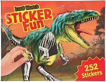 Картинка Альбом для творчества с наклейками Dino World Sticker Fun Создай Динозавра 0411934 4010070611972