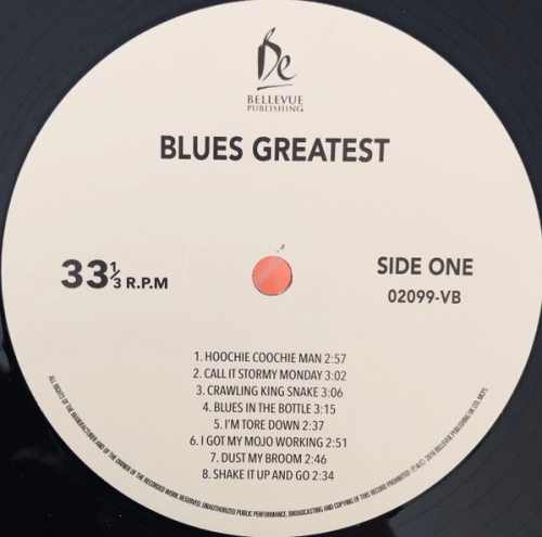Картинка Blues Greatest Various Artists (LP) Bellevue 399207 5711053020994 фото 3