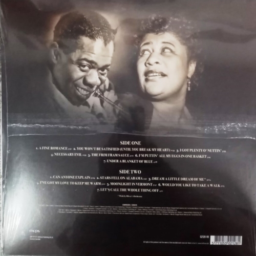 Картинка Ella Fitzgerald & Louis Armstrong A Fine Romance (LP) Bellevue 401365 5711053021281 фото 2